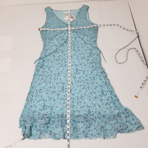 Petite Sophisticate dress Women's size 4 blue floral nwt - Picture 6 of 8